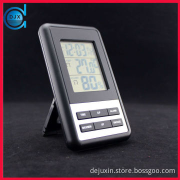 Hot led background lighted desktop weather station